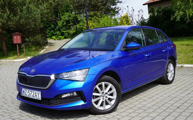 Skoda Scala cena 49999 przebieg: 118000, rok produkcji 2020 z Katowice małe 781